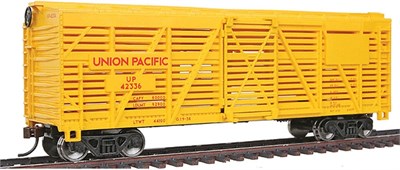 Walthers Trainline HO Ölçekli Model 40 Metal Tekerlekli Stok Araba Union Pacific