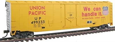 Walthers Trainline HO Ölçekli Model 50 Geçmeli Kapı Boxcar Metal Tekerlekler Union Pacific ile