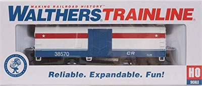 Walthers Trainline HO Ölçekli Model Parça Krom Temizleme Arabası, 931-1484 - Seçenekler: Conrail, Denver & Rio Grande Western(TM), Amtrak...