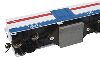 Walthers Trainline HO Ölçekli Model Parça Krom Temizleme Arabası, 931-1484 - Seçenekler: Conrail, Denver & Rio Grande Western(TM), Amtrak...