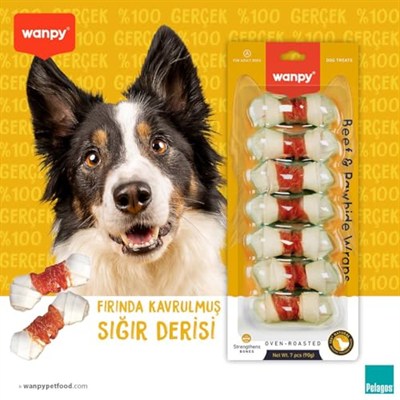 Wanpy Biftek Sargılı 85 Gr Köpek Ödülü