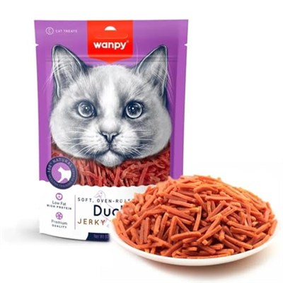 Wanpy Gerçek Ördek Fileto 80 gr Yumuşak Kedi Ödülü