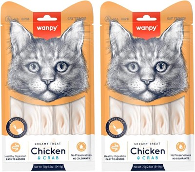 Wanpy Tavuk-Yengeç Krema Ödül 5x14 gr