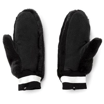 Warm Mittens Unisex Siyah Günlük Stil Eldiven N.100.2626.091.2S