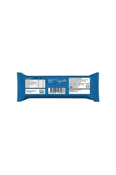 Waspco Bitter Çikolata Kaplı Hindistan Cevizli Meyve Bar 35g x 12 Adet