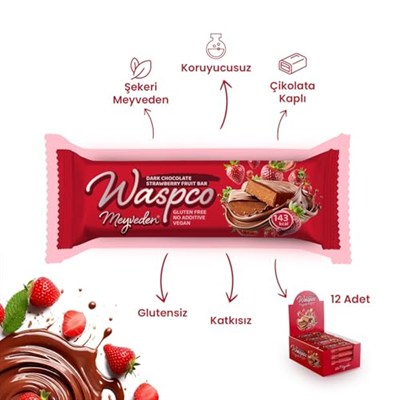 Waspco Çilekli Meyve Bar