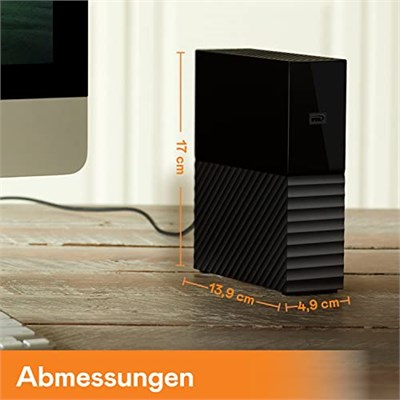 WD My Book Taşınabilir Disk, 8 TB, HDD, USB 3.0, Siyah - Seçenekler: My Book, My Passport for Playstation, Ultra for Mac...
