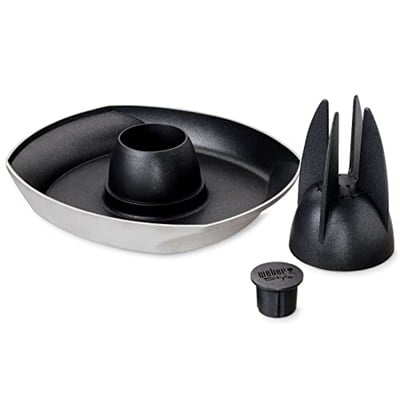 Weber 6731 Style Tavuk Tutucu, Gümüş