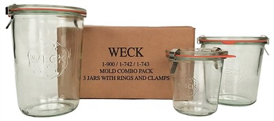 WECK Kalıp Kavanoz Combo Paketleri (Standart)