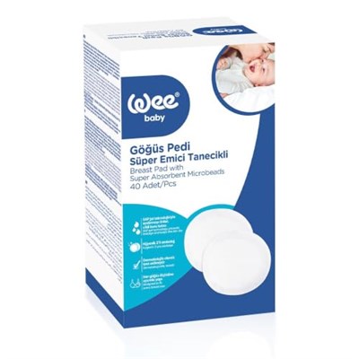 Wee Baby 40lı Klasik Yapışkanlı Göğüs Pedi