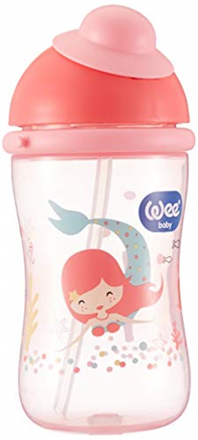 Wee Baby Pipetli Bardak 380 ml - Pembe