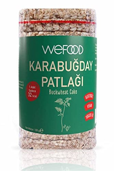 Wefood Glutensiz Karabuğday Patlağı 100 Gr