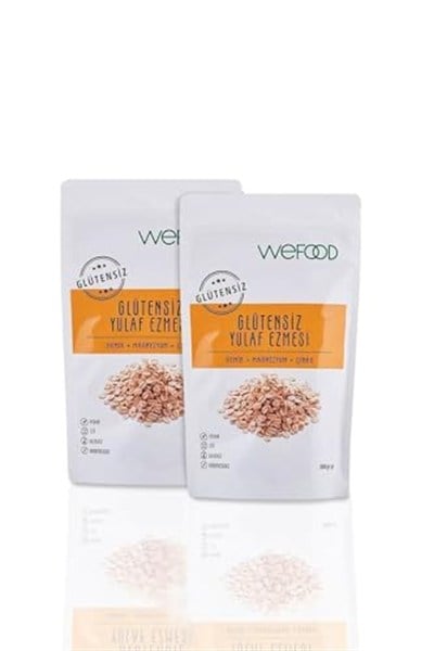 Wefood Glütensiz Yulaf Ezmesi 300 Gr 2Li