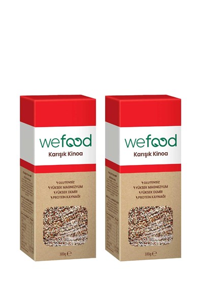 Wefood Karışık Kinoa 300 gr 8681749104222
