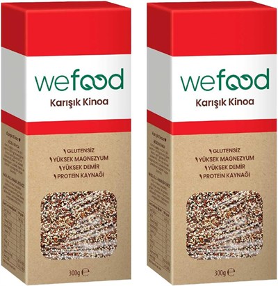 Wefood Karışık Kinoa 300 gr 8681749104222