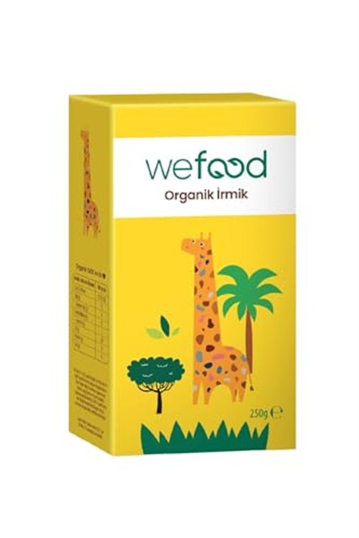Wefood Kids Organik Bebek İrmiği 250g