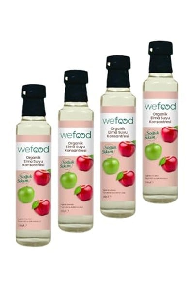 Wefood Organik Elma Suyu Konsantresi 340 gr 2li