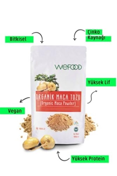 Wefood Organik Maca Tozu 100 Gr