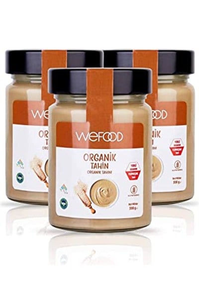 Wefood Organik Tahin 300 gr 3lü