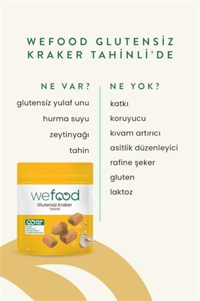 Wefood Tahinli Kraker 40 Gr 3lü