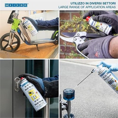 WEICON W 44 T Çoklu Sprey, 500 ml, Çok işlevli koruyucu temizleyici bakım yağı