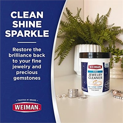 Weiman takı-temizleyici Liquid – geri yükleme parlak ve parlaklık ile öne çıkar altın, elmas, platin takı ve değerli taşlar, 7 fl. oz