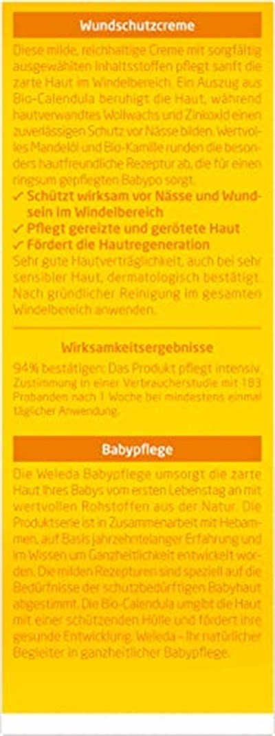 Weleda Calendula Organik Pişik Kremi 75 ml