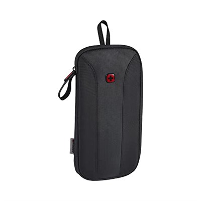 WENGER Travel Document Organizer, Seyahat Aksesuarı Cüzdan Unisex Yetişkin, Siyah (Siyah), TU, siyah, TU, Wenger, Seyahat Belgesi Düzenleyici, Siyah (R)