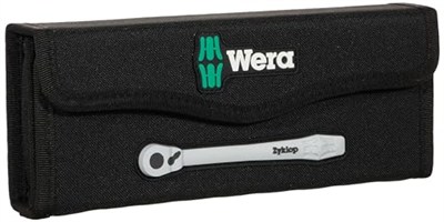 Wera 05004048001 8100 SB 8 Zyklop Metal Cırcır Seti, Değiştirme Kolu, 3/8 inç Tahrik, Metrik, 29 Parça