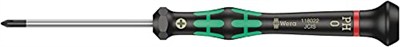 Wera 05118022001 2050 PH Elektronikçi Yıldız Tornavidası, PH 0 x 60 mm, çap 3.0