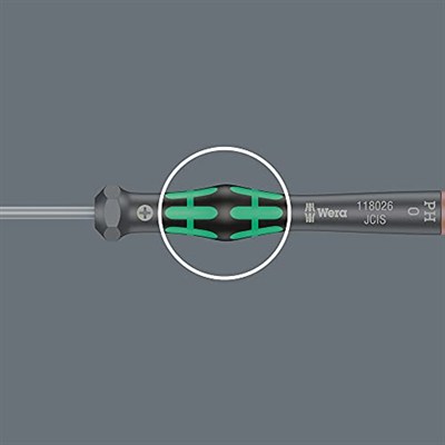 Wera 2035 Elektronikçiler için Düz Tornavida, 0,20 x 1,2 x 40 mm, 05117992001