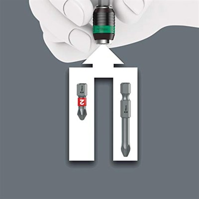 Wera Kraftform Kompakt 60, 17 Parça, Siyah, 05059295001