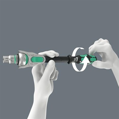 Wera Kraftform Kompakt Zyklop Speed, 05051045001, 1/4 inç Tahrik, Metrik, 26 Parça