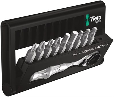 Wera Uç Çeşitleri Bit-Check 10, Zyklop Mini 1, 10 Parça, 05073645001