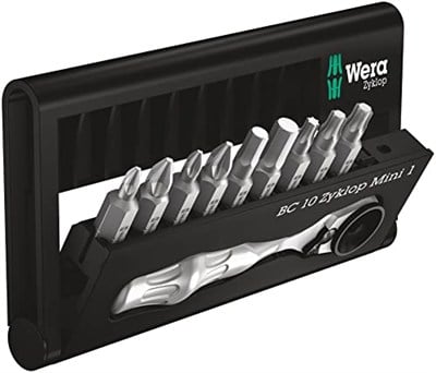 Wera Uç Çeşitleri Bit-Check 10, Zyklop Mini 1, 10 Parça, 05073645001