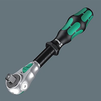 Wera Zyklop Speed Cırcır Anahtar Seti 8100 SA 6 1/4 inç Tahrik, Metrik, 28 Parça, 05004016001