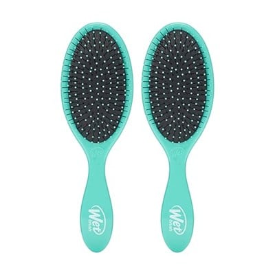 Wet Brush Orijinal Detangler Saç Fırçası, Amazon Exclusive Aqua- Ultra Yumuşak IntelliFlex Kıllar - Dolaşık Açıcı Saç Fırçası Dolaşıklıklar - Tüm Saç Tipleri (Islak ve Kuru Saç) - Kadın ve Erkek (2li