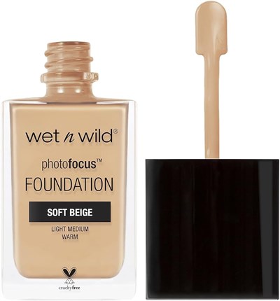 Wet N Wild Photo Focus Foundation Fondöten - Soft Beige, Bej, 4049775536532