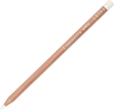 (White) - CARAN DACHE LUMINANCE 6901 COLOUR PENCIL White