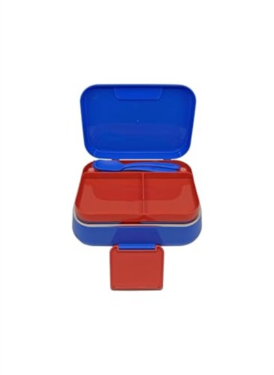 Wiggle Bento 1030ml Lunchbox HotWheels Lisanslı Tek Katlı 2 Bölmeli Paslanmaz Çelik Sefer Tası Yemek Kutu