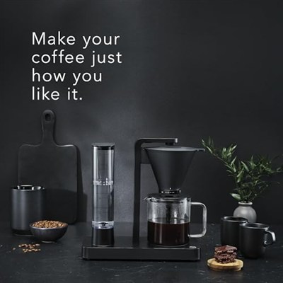Wilfa Performance kahve makinesi – optimum kahve tadı için 1,25 litre kapasiteli gelişmiş kahve makinesi, siyah