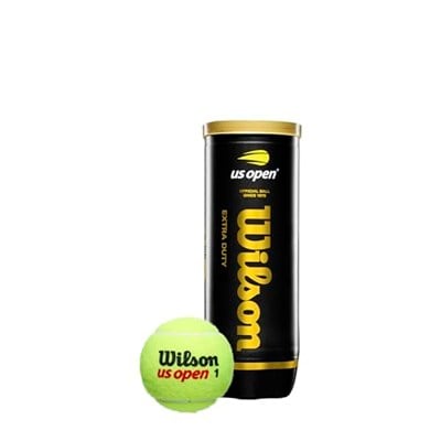 Wilson Us Open Yeşil Tenis Topu 100.65.Wrt106200 3lü, Yeşil