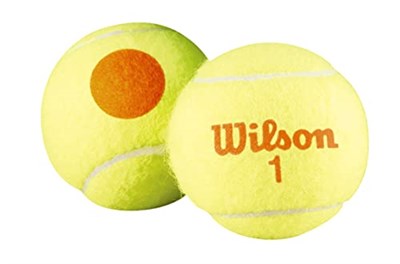 WILSON Youth Starter- Foam & Tennis Balls - Seçenekler: 36 Toplar, 48 Top, Starter Turuncu, 9-10 Yaş