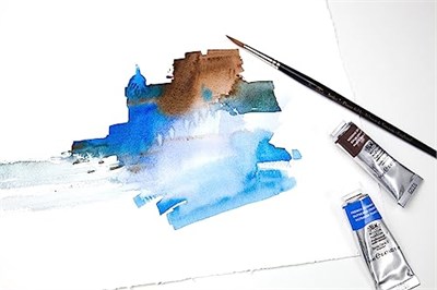 Winsor & Newton 6662578 Professional spiral ciltli sulu boya kağıdı - 15 yaprak 12,7 x 17,8 cm, 300 g/m², ince taneli, parlak doğa - Seçenekler: Jumbo Blok, Postart bloğu, Spiral Blok - İnce Taneli...