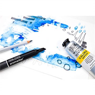 Winsor & Newton 6694006 Karışık Medya Kağıdı, Blokta, 30 Sayfa, 22,9 x 30,5 cm, 250 g/m², FSC, Asit İçermez, Optik Açıcı Olmaz - Seçenekler: A4 - 10 Blatt im Ölmalblock, 8.3