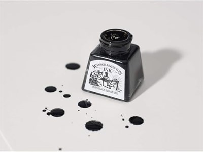Winsor & Newton Çini Mürekkebi 14ml - Crimson - Seçenekler: 14 ml, 30 ml, 250 ml, 500 ml