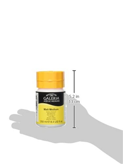 Winsor & Newton Galeria akrilik, Mattes Medium 250 ml, Medium 250ml