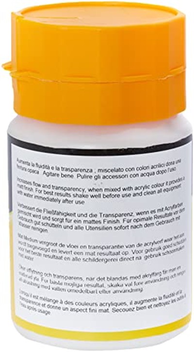 Winsor & Newton Galeria akrilik, Mattes Medium 250 ml, Medium 250ml
