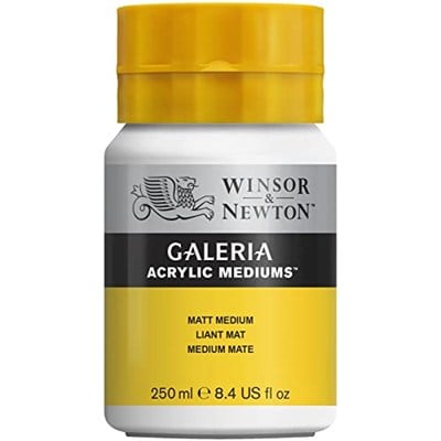 Winsor & Newton Galeria akrilik, Mattes Medium 250 ml, Medium 250ml