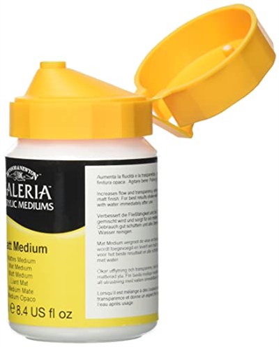 Winsor & Newton Galeria akrilik, Mattes Medium 250 ml, Medium 250ml